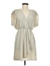 H&M 100% Polyester Solid Gray Cocktail Dress Size 8 - photo 1