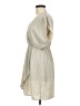 H&M 100% Polyester Solid Gray Cocktail Dress Size 8 - photo 5