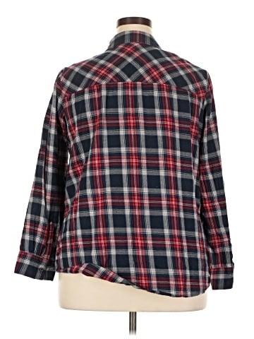 Joe Boxer Long Sleeve Button-Down Shirt (view 2)