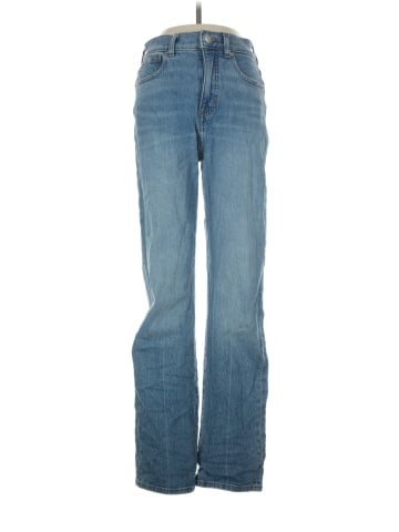 Madewell The '90s Straight Jean in Rondell Wash: Crease Edition (view 1)