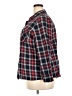 Joe Boxer 100% Cotton Plaid Red Long Sleeve Button-Down Shirt Size 2X - photo 5