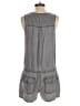 Tractr 100% Tencel Checkered-gingham Gray Romper Size S - photo 2