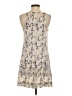 Club Monaco Paisley Tan Ivory Cocktail Dress Size 2 - photo 2