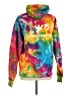 Jon Lauren Apparel Tie-dye Teal Pullover Hoodie Size M - photo 2