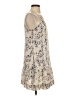Club Monaco Paisley Tan Ivory Cocktail Dress Size 2 - photo 4