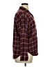 Levi's Plaid Burgundy Long Sleeve Button-Down Shirt Size XL - photo 4