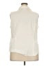 Cj Banks Ivory Sleeveless Blouse Size 2X - photo 2