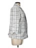 Elle Checkered-gingham White Blazer Size L - photo 4