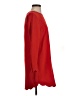 Aqua 100% Polyester Solid Red Casual Dress Size S - photo 4