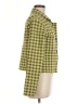 RACHEL Rachel Roy Checkered-gingham Yellow Jacket Size M - photo 4