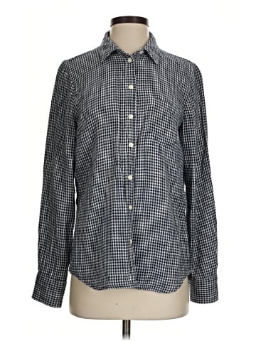 J.Crew Factory Store Long Sleeve Button-Down Shirt (view 1)