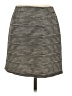 A.L.C. 100% Silk Stripes Black Silk Skirt Size 4 - photo 2
