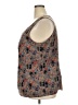 Gap 100% Polyester Gray Sleeveless Blouse Size XXL - photo 5