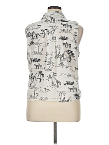 Banana Republic Sleeveless Button-Down Shirt (view 2)