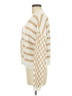 Blue Rain Checkered-gingham Ivory Cardigan Size M - photo 5