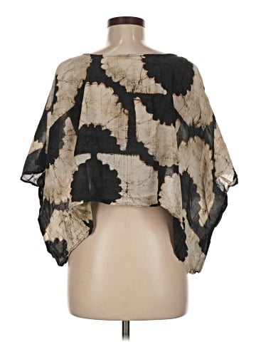 Assorted Brands 3/4 Sleeve Silk Top (view 2)