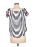 THML White Short Sleeve Top Size M - photo 2