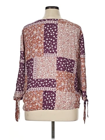 Como Vintage 3/4 Sleeve Blouse (view 2)