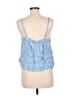 Athleta 100% Cupro Blue Sleeveless Top Size M - photo 2