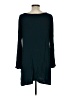Snap Teal Long Sleeve Blouse Size L - photo 2