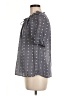 Daniel Rainn Gray Short Sleeve Blouse Size M - photo 5