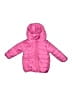 Carter's 100% Polyester Solid Pink Snow Jacket 12-18 MO / 18 MO - photo 1