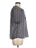 Daniel Rainn Gray Short Sleeve Blouse Size M - photo 4