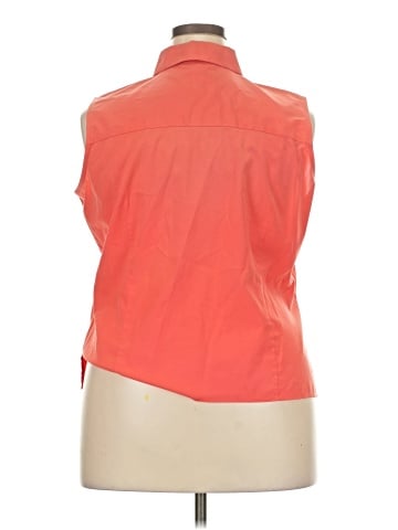 Talbots Sleeveless Button-Down Shirt (view 2)
