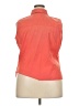Talbots Orange Sleeveless Button-Down Shirt Size 18 Petite - photo 2