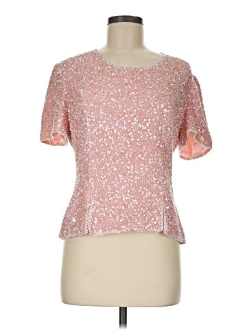David's Bridal Short Sleeve Top (view 1)