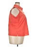 Talbots Orange Sleeveless Button-Down Shirt Size 18 Petite - photo 4