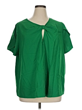 Shein Curve Short Sleeve Blouse