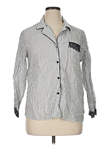 Oscar De La Renta Long Sleeve Button-Down Shirt (view 1)