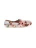TOMS Floral Pink Flats Size 8 - photo 1