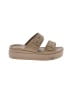 Crocs Tan Sandals Size 10 - photo 1