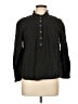 J.Crew 100% Cotton Black Long Sleeve Polo Size L - photo 1