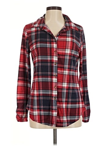 Bobbie Brooks Long Sleeve Button-Down Shirt (view 1)