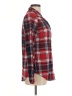 Bobbie Brooks Plaid Red Long Sleeve Button-Down Shirt Size M - photo 4