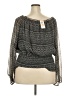 Charter Club Gray Long Sleeve Blouse Size 24W - photo 2