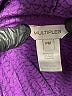 MULTIPLES Purple Cardigan Size M (petite) - photo 4
