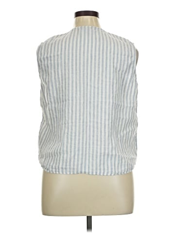 Ellen Tracy Sleeveless Button-Down Shirt (view 2)