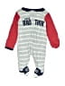 Carter's 100% Cotton Gray Long Sleeve Onesie Size Newborn - photo 1
