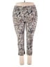 Chico's Animal Print Gray Active Pants Size XXL (4) - photo 1