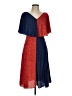 Derek Lam 100% Polyester Polka Dots Blue Cocktail Dress Size EU (IT) 38 / US 2 - photo 1