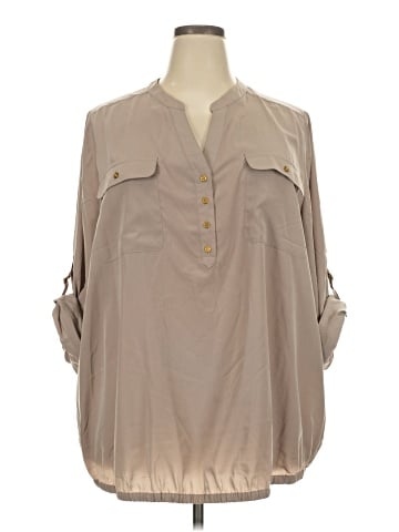 Lane Bryant 3/4 Sleeve Blouse (view 1)