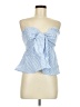 Shein 100% Polyester Blue Sleeveless Top Size M - photo 1