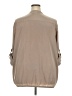 Lane Bryant 100% Polyester Tan 3/4 Sleeve Blouse Size 26 - 28 Plus - photo 2