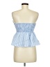 Shein 100% Polyester Blue Sleeveless Top Size M - photo 2
