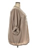 Lane Bryant 100% Polyester Tan 3/4 Sleeve Blouse Size 26 - 28 Plus - photo 4