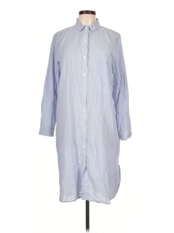 PureDKNY 3/4 Sleeve Button-Down Shirt (view 1)